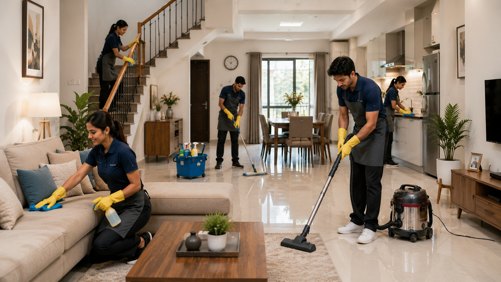 Row House Deep Cleaning